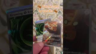 That autumn card though 🍂 #pokemon #pokemontcg #shorts