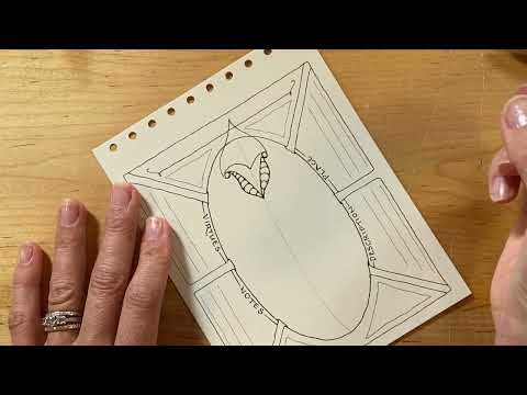 Zentangle Project Pack No. 21 - Day 08