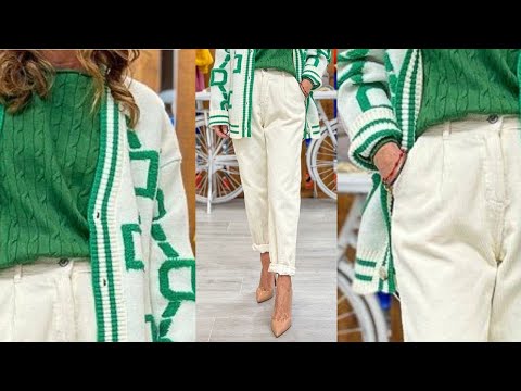 Tendencias PANTALONES moda 2024 COMBINACIONES de ROPA con pantalones DE MODA 2024