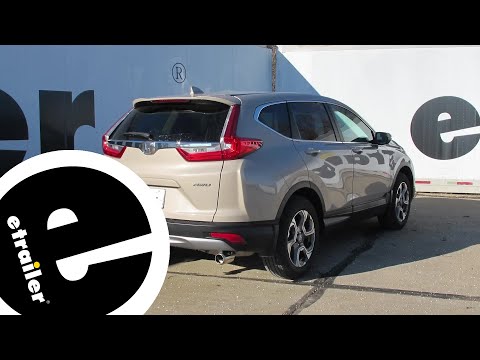Step-By-Step Installation Tutorial for the Curt Trailer Hitch Receiver on a 2018 Honda CR-V