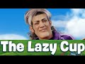 The Lazy Cup But Only The Words Lazy And Cup