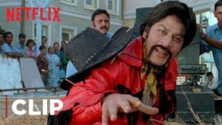 Shah Rukh Khan Funny Scene  Yenna Rascala Mind It!