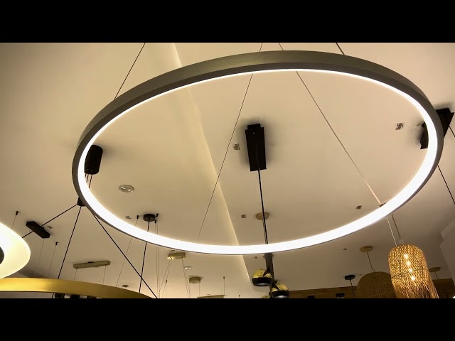 ثريا معلقة LED دائري