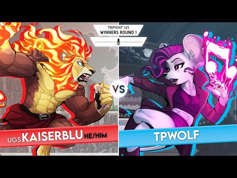 Tripoint 143 - Winners Round 1 - UGS - KaiserBlu (Zetterburn) Vs TPWolf (Pomme)