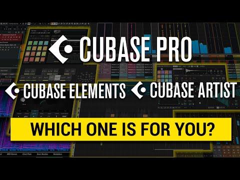 What's the Difference Between Cubase Elements, Artist and Pro?