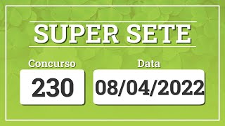 Capa de SUPER SETE 230