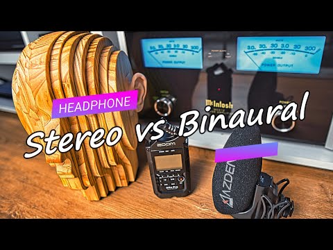Stereo vs Binaural - Speaker Recording Comparison | Soundman Dummy Head Test