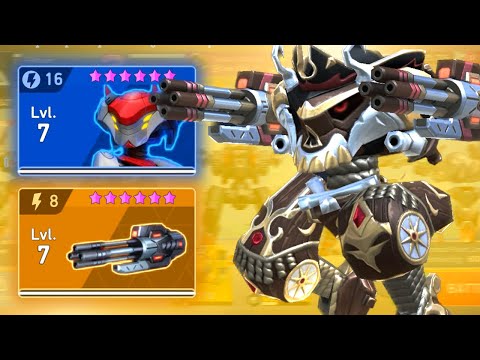 Tengu and Minigun 8 - A Surprising Combo! (try please) ~ Mech Arena