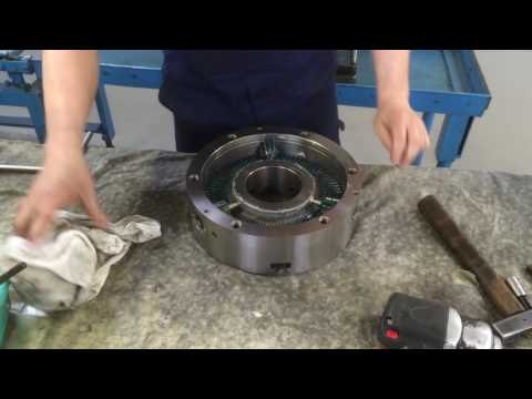 MACHINE SHOP MAINTENANCE: How to Grease a BISON Lathe Chuck Part 2