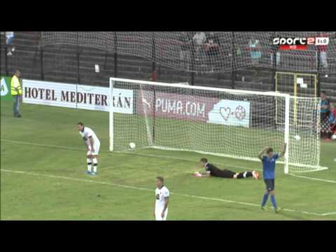 Frank Richárd gólja a PMFC-Matias - MTK Budapes mérkőzésen