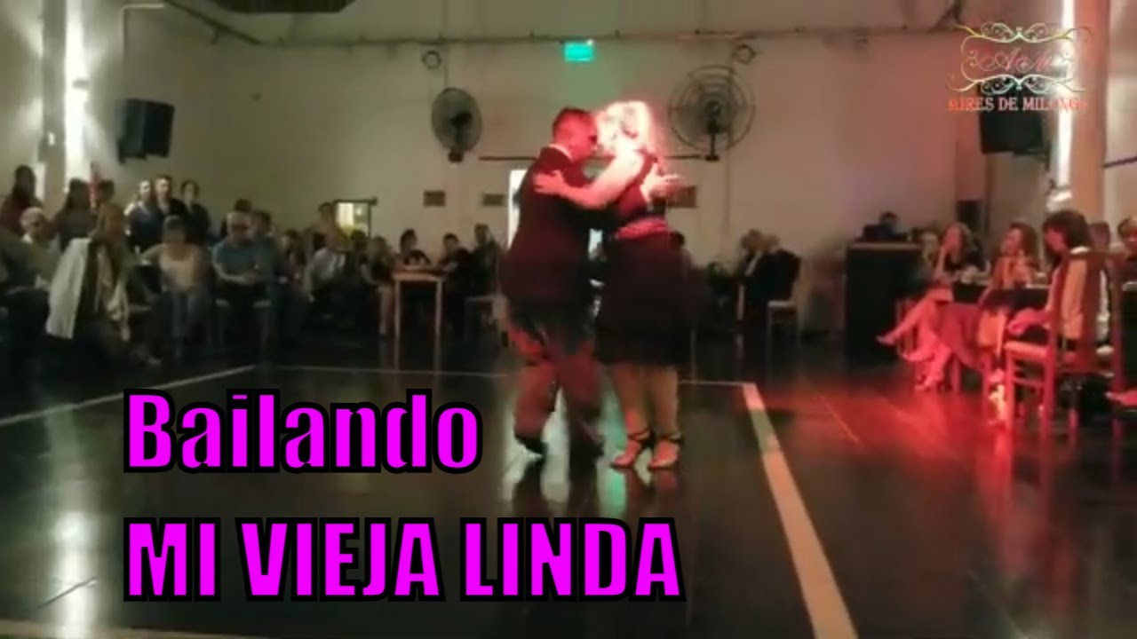 Mi vieja Linda, Tony Barrios, Silvia Fassio, Floreal milonga 2024-03-16
