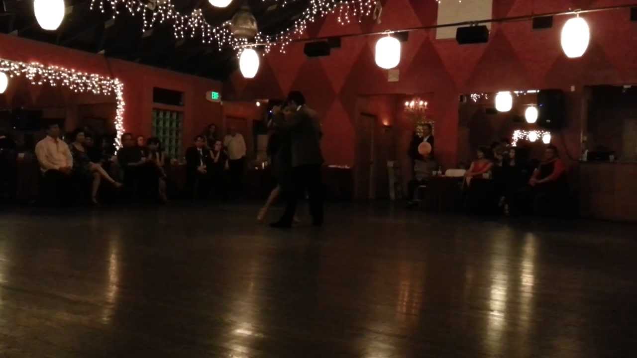 Brian Nguyen and Yuliana Basmajyan Milonga Encore at Michael's Bailonga in Westwood