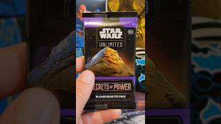Opening a pack of Star Wars Unlimited Secrets of Power! #starwarsunlimited #starwars #secretsofpower