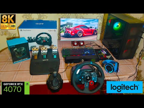 Logitech G29 Unboxing + Shifter | First Gameplay on PC/PS5