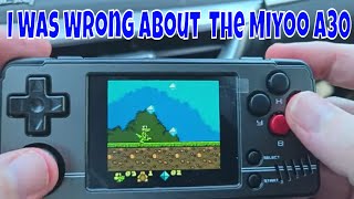 I Was Wrong About The Miyoo A30