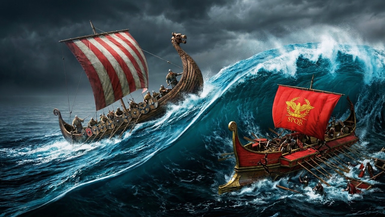 Why Roman Warships Kept Sinking — But Viking Ships Didn't