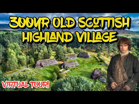 1700’s Scotland - Highland life 300 years ago. The Highland Folk Museum. Scotland 🏴󠁧󠁢󠁳󠁣󠁴󠁿