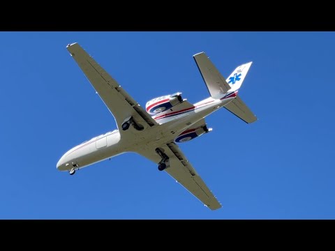 Carson Air, Cessna 560 Citation Encore, Landing In Vancouver YVR From Whitehorse YXY