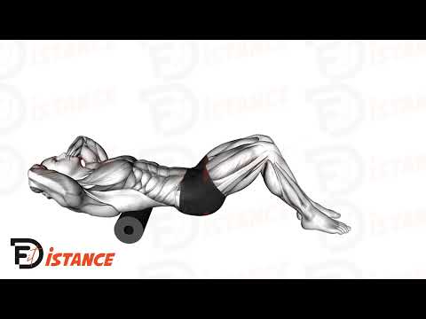 Foam roller sur le haut du dos - Exercice Foam roller sur le haut du dos en vidéo Foam roller sur le haut du dos - Exercice Foam roller sur le haut du dos en vidéo