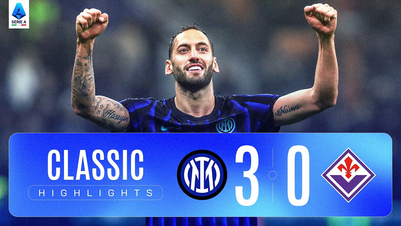 INTER-FIORENTINA 3-0 | CLASSIC HIGHLIGHTS SERIE A 2025/26