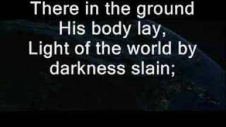 In Christ Alone - song with lyrics for worship