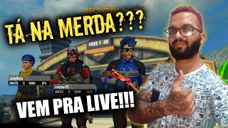 🔥🔥 FREE FIRE AO VIVO - JOGANDO E TROCANDO IDEIAS - JOGANDO COM OS INSCRITOS TOP🔥🔥 GALAXY J8