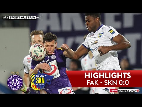 tipico Bundesliga, 22. Runde: FK Austria Wien - SKN St. Pölten 0:0
