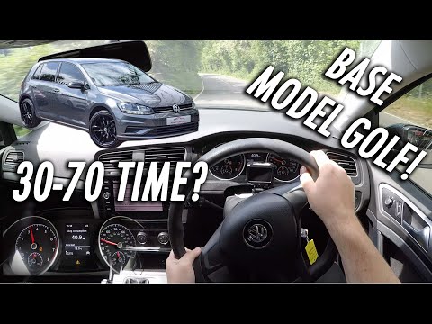 2018 VW GOLF DRIVING POV/REVIEW // WHAT DO YOU GET FOR £20,000?