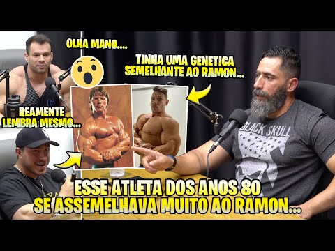 O ATLETA ANOS 80 COM A GENETICA SEMELHANTE A RAMON! ED, SUPERMAN E HISTORIADOR ALESSANDRO COMENTAM !