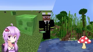 【Minecraft】30分でマインクラフト part27　～スライムボールも欲しい～　【voiceroid実況】【ゆっくり実況】