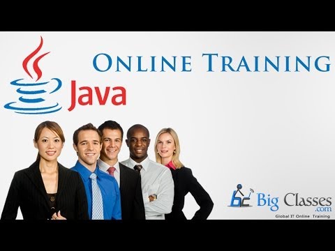 Java Training Tutorial Video Java Free Demo Bigclasses