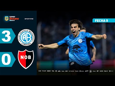 BELGRANO 3 - 0 NEWELL'S | Resumen del partido | #TorneoBetano Clausura 2025