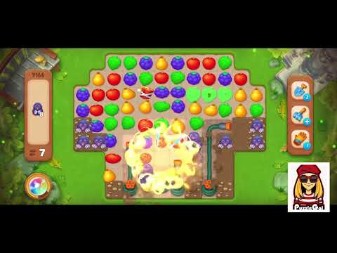 Gardenscapes level 9166