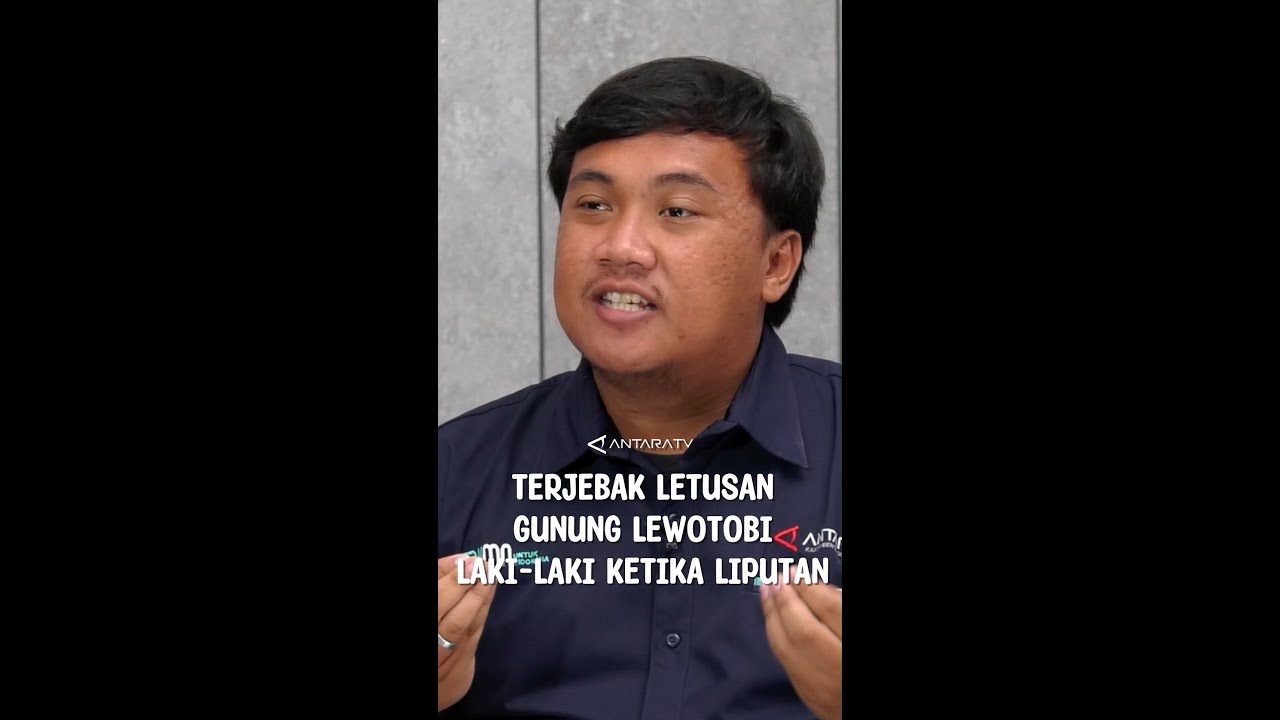 Terjebak letusan Gunung Lewotobi Laki-Laki ketika liputan