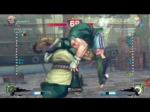 Desora [Gouken] vs OO0ooO00oooO [Abel] - Youhei777 [Ibuki] vs GuliverZzz [DeeJay] SSF4