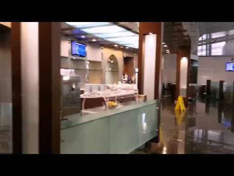 Lounge do aeroporto da classe Korean Air Prestige