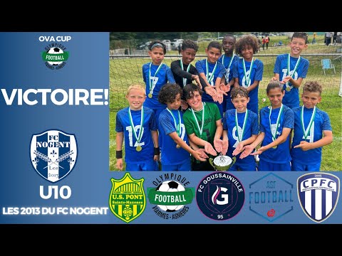 UN DERNIER TOURNOI TOUS ENSEMBLE! FC NOGENT U10