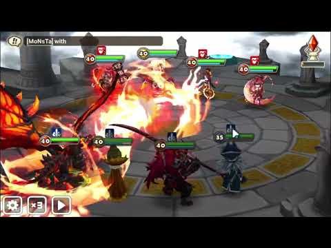 Summoners war Basic Cleave/Nyx test