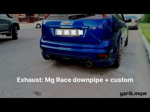 Thumbnail for Выхлоп Ford Focus ST 2, Custom + MgRace by Ford Focus