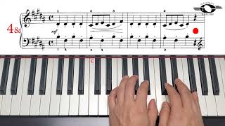 Bohemian Dance, Moderate version, John Thompson`s easiest piano course, Part 4