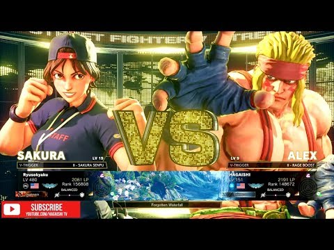 "Best Bout Replays"  SFV AE - Ryusokyaku vs HAGAISHI  (1080pHD 60fps)