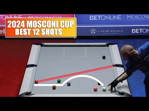 TOP 12 BEST SHOTS | 2024 MOSCONI CUP (9-Ball Pool)