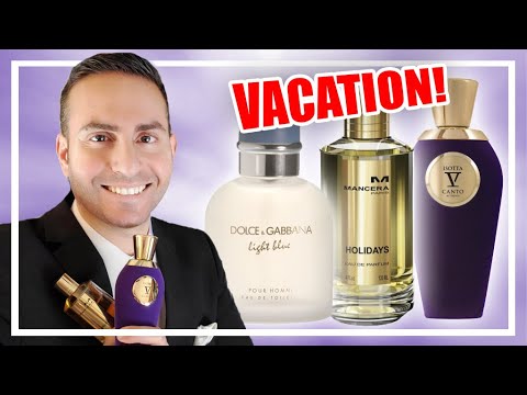 TOP 10 BEST VACATION FRAGRANCES FOR THE WARM WEATHER! | SPRING & SUMMER SUPERSTAR SCENTS!