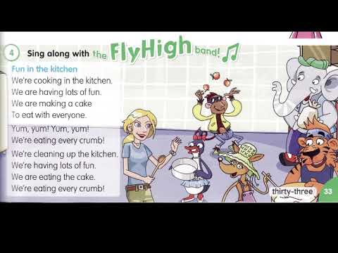 Fly High 3. Сторінка 33. Fun in the kitchen