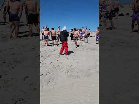 🦵Moments before a 44-Degree Cold Plunge💦 for 2 minutes🏊‍♂️