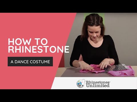 How To Rhinestone A Dance Costume — Tools, Tips & Garment Care | Rhinestones Unlimited
