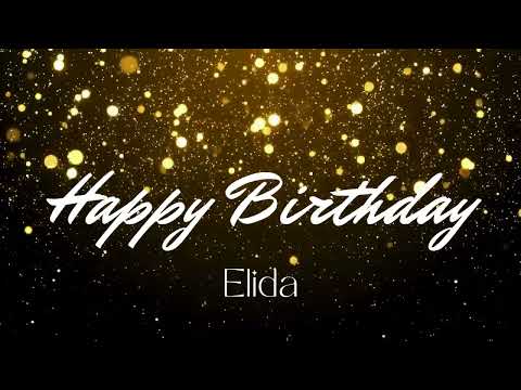 Happy Birthday Elida