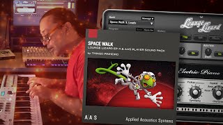 Video thumbnail for Cosmic Call—Thiago Pinheiro jams with his Space Walk sound pack for Lounge Lizard EP-4 by Applied Acoustics Systems