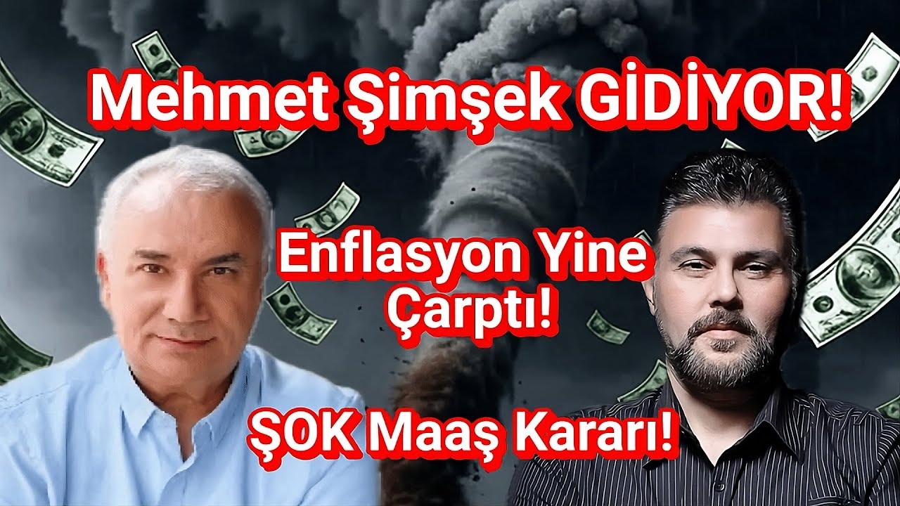 MEHMET ŞİMŞEK GİDİYOR! Enflasyon yine çarptı! ŞOK Maaş Kararı! | Murat Muratoğlu - Remzi Özdemir