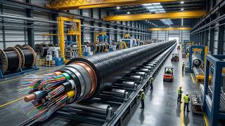 Denizaltı Fiber Optik Kabloları Böyle Üretilip Döşeniyor | Baştan Sona